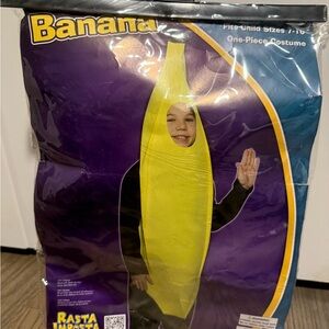 Banana Kids Costume - Bright Yellow